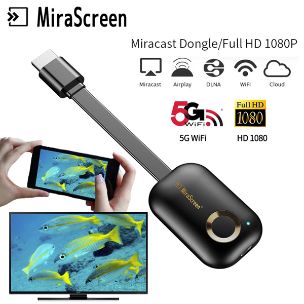 Wifi Display Dongle HDMI G9Plus/5.0Ghz IOS/Android/Windows