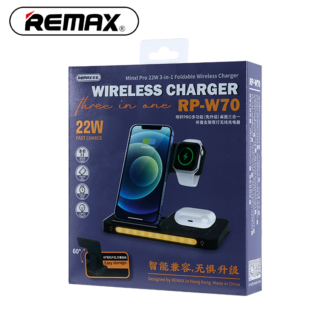 Wireless Charger 22W & Phone Holder REMAX RP-W70