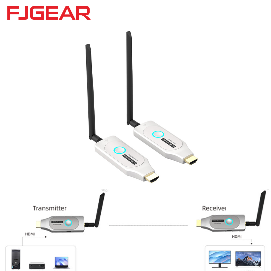 Wireless HDMI Transmitter & Receiver Kit FJGEAR FJ-WX100
